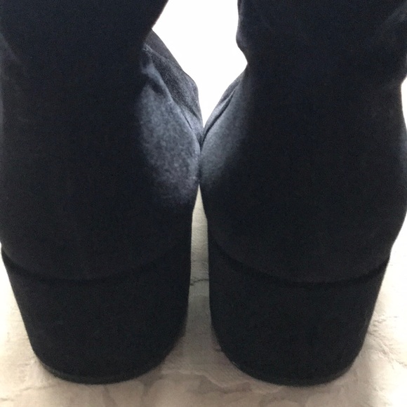 Velvet Black Ankle boots - Picture 5 of 5